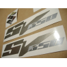 Suzuki SV 650 2008 - DARK BLUE VERSION DECALS
