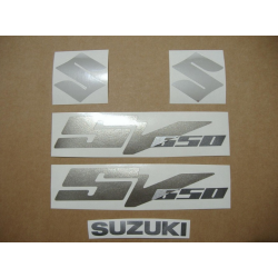 Suzuki SV 650 2008 - DARK BLUE VERSION DECALS