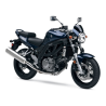 SUZUKI HAYABUSA 2008 - DARK BLUE VERSION DECALS