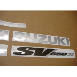Suzuki SV 650S 1999 - RED VERSION DECALS