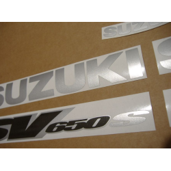 Suzuki SV 650S 1999 - RED VERSION DECALS