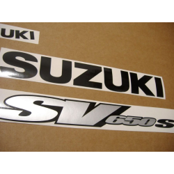 SUZUKI HAYABUSA 2008 - DARK BLUE VERSION DECALS