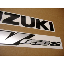 SUZUKI HAYABUSA 2008 - DARK BLUE VERSION DECALS
