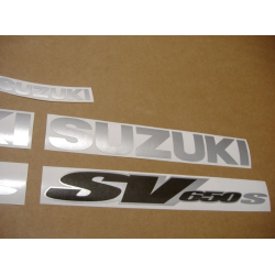SUZUKI HAYABUSA 2008 - DARK BLUE VERSION DECALS