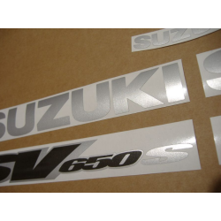 SUZUKI HAYABUSA 2008 - DARK BLUE VERSION DECALS