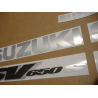 SUZUKI HAYABUSA 2008 - DARK BLUE VERSION DECALS