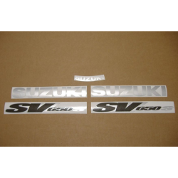 SUZUKI HAYABUSA 2008 - DARK BLUE VERSION DECALS