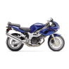 SUZUKI HAYABUSA 2008 - DARK BLUE VERSION DECALS