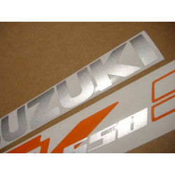 Suzuki SV 650S 2003 - ORANGE VERSION DECALS