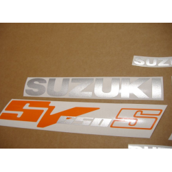SUZUKI HAYABUSA 2008 - DARK BLUE VERSION DECALS