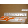 SUZUKI HAYABUSA 2008 - DARK BLUE VERSION DECALS