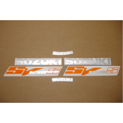 SUZUKI HAYABUSA 2008 - DARK BLUE VERSION DECALS