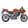 Suzuki SV 650S 2003 - ORANGE VERSION DECALS