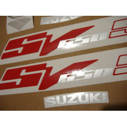 Suzuki SV 650S 2004 - BLACK VERSION DECALS