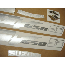 SUZUKI HAYABUSA 2008 - DARK BLUE VERSION DECALS
