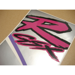 SUZUKI GSX-R 750 1993 - BLACK/GREY VERSION DECALS SET