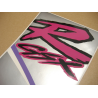 SUZUKI GSX-R 750 1995 - WHITE/BLUE VERSION DECALS SET