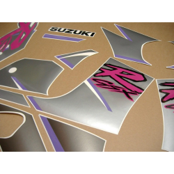SUZUKI GSX-R 750 1993 - BLACK/GREY VERSION DECALS SET