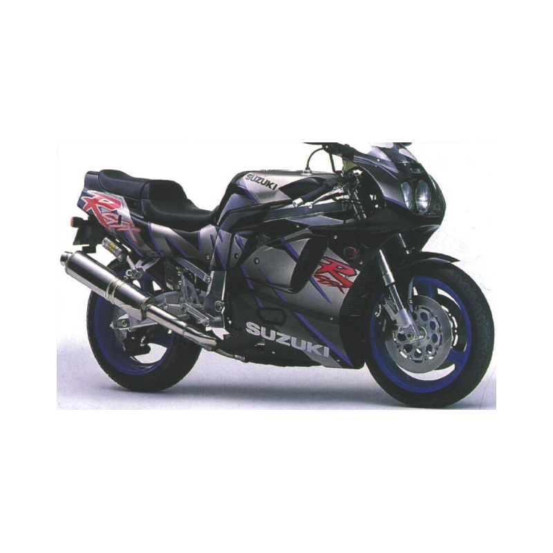 SUZUKI GSX-R 750 1993 - BLACK/GREY VERSION DECALS SET