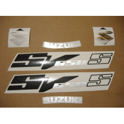 Suzuki SV 650S 2005 - RED VERSION DECALS