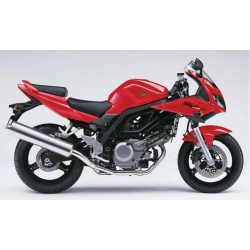 Suzuki SV 650S 2005 - RED VERSION DECALS