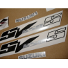 Suzuki SV 650S 2005 - YELLOW VERSION DECALS