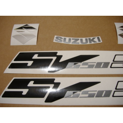 Suzuki SV 650S 2005 - YELLOW VERSION DECALS
