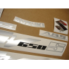 SUZUKI HAYABUSA 2008 - DARK BLUE VERSION DECALS