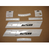 SUZUKI HAYABUSA 2008 - DARK BLUE VERSION DECALS