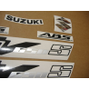 SUZUKI HAYABUSA 2008 - DARK BLUE VERSION DECALS