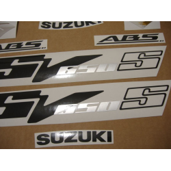 SUZUKI HAYABUSA 2008 - DARK BLUE VERSION DECALS