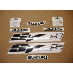 Suzuki SV 650S 2007 - TITANIUM VERSION DECALS