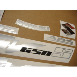 Suzuki SV 650S 2007 - WINE RED VERSION DECALS