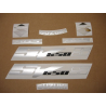 Suzuki SV 650S 2007 - WINE RED VERSION DECALS