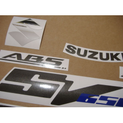 Suzuki SV 650S 2009 - GREY VERSION DECALS