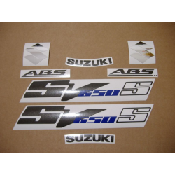 Suzuki SV 650S 2009 - GREY VERSION DECALS