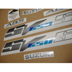 Suzuki SV 650S 2010 - BLACK VERSION DECALS