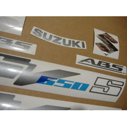 Suzuki SV 650S 2010 - BLACK VERSION DECALS