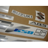Suzuki SV 650S 2010 - BLACK VERSION DECALS