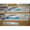 SUZUKI HAYABUSA 2008 - DARK BLUE VERSION DECALS
