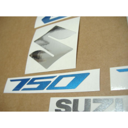 Suzuki GSR 750 2011 - WHITE VERSION DECALS