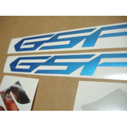 Suzuki GSR 750 2011 - WHITE VERSION DECALS