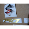 Suzuki GSR 750 2012 - BLACK VERSION DECALS
