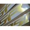 SUZUKI HAYABUSA 2008 - DARK BLUE VERSION DECALS