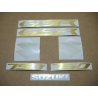 Suzuki GSR 750 2012 - BLACK VERSION DECALS