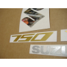 Suzuki GSR 750 2012 - BLUE/BLACK VERSION DECALS