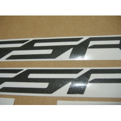 Suzuki GSR 750 2012 - RED/SILVER VERSION DECALS