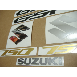SUZUKI HAYABUSA 2008 - DARK BLUE VERSION DECALS