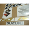 Suzuki GSR 750 2012 - RED/SILVER VERSION DECALS