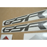 Suzuki GSR 750 2012 - WHITE VERSION DECALS